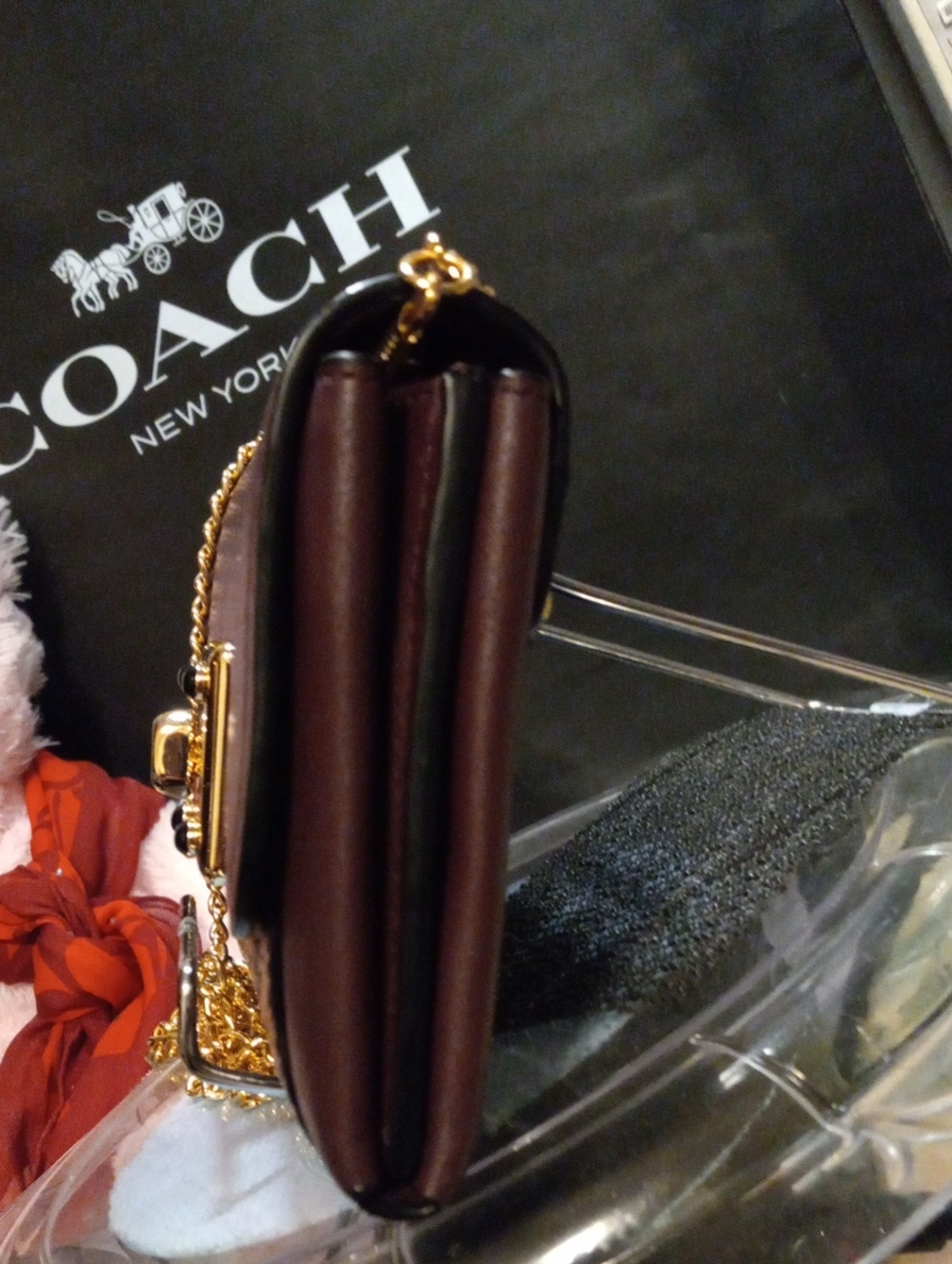 Coach  Drifter Wallet With Chain - Picture 4 of 11